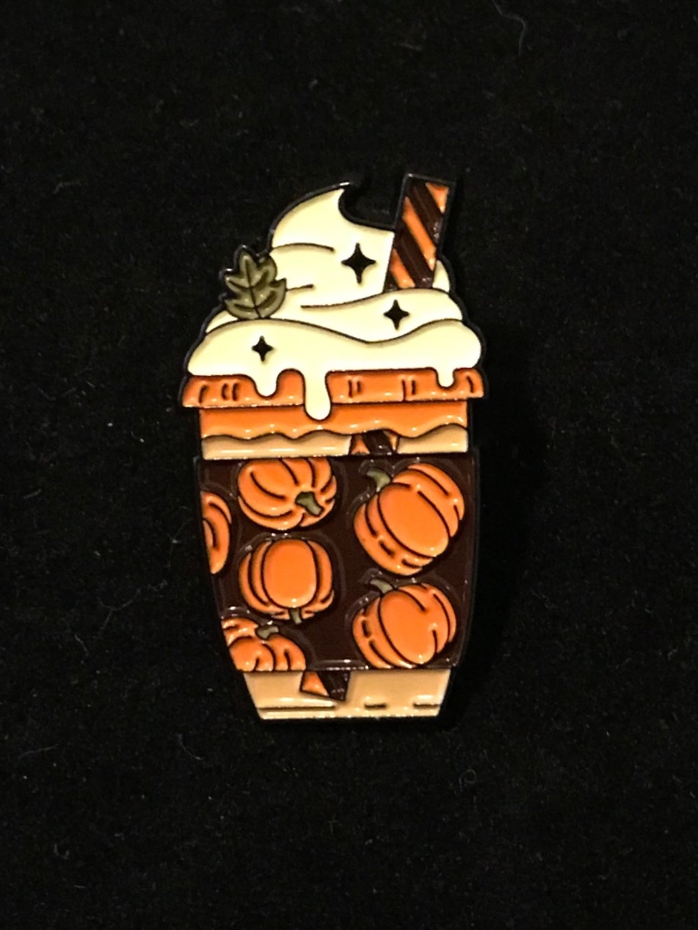 NWOT pumpkin spice Frappuccino pin (pins: 1/$12, 2/$20)